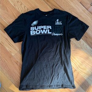 Fanatics Black Eagles Super Bowl  T-Shirt